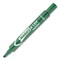 Avery Broad Chisel Tip Large Desk-Style MARKS A LOT Permanent Marker - Green (1-Dozen)